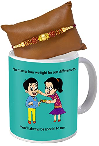 ME & YOU Rakhi Gift for Brother - Rakhi Gift Printed